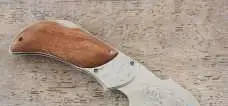 Складные подарочные ножи в кожаных ножнах, фотография 3