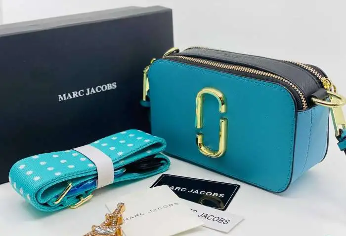 Сумка Marc Jacobs Logo Strap Snapshot French Multi, фотография 8