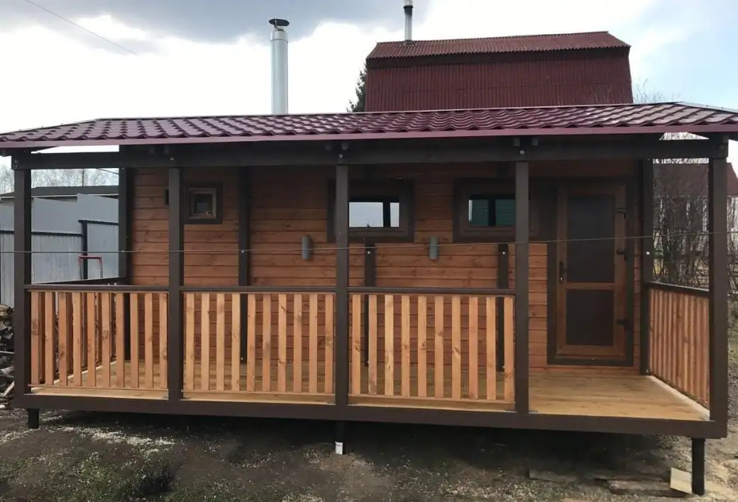 Каркасные бани и дома, фотография 2