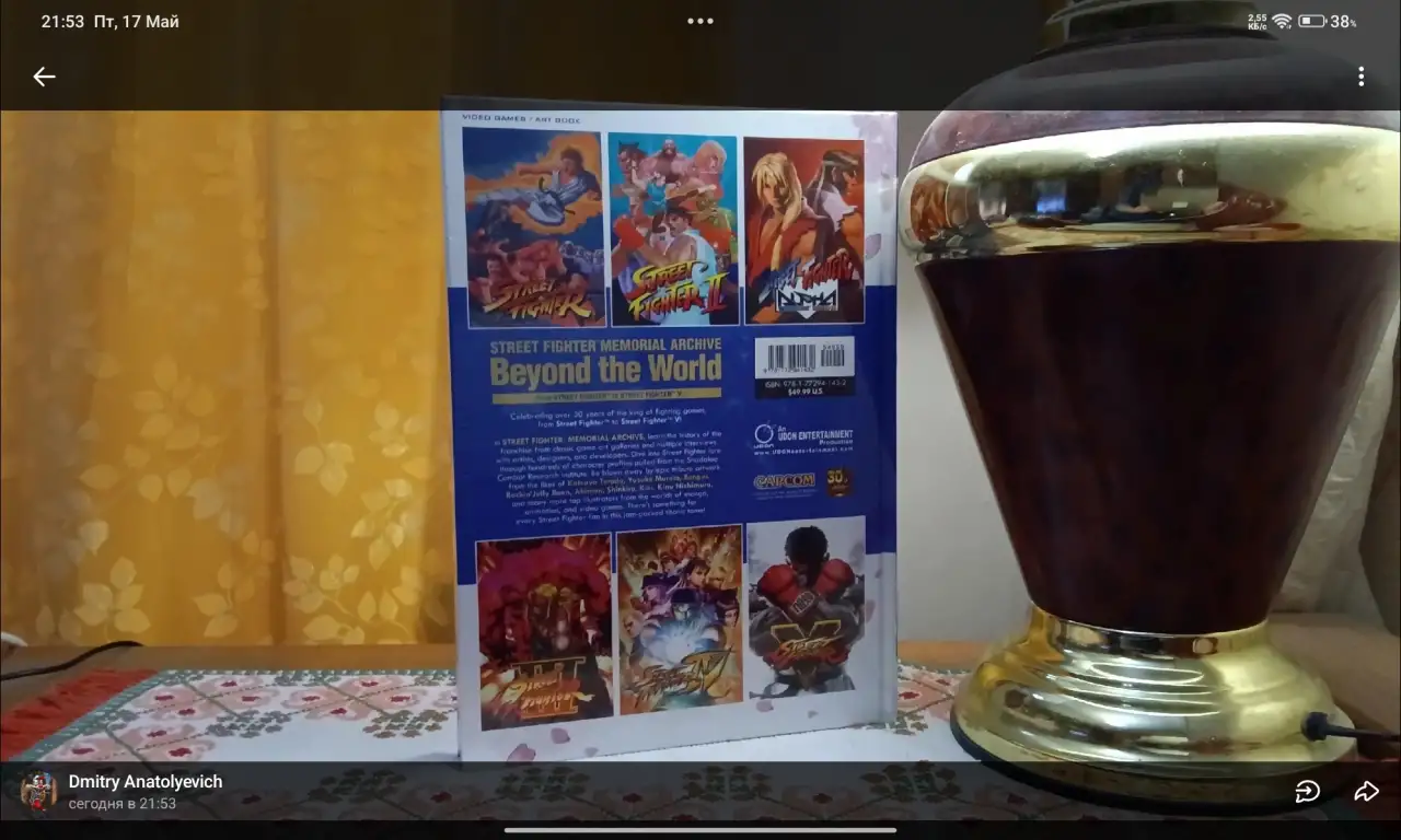 Артбук Street Fighter Memorial Archive: Beyond the World  Collection, фотография 2