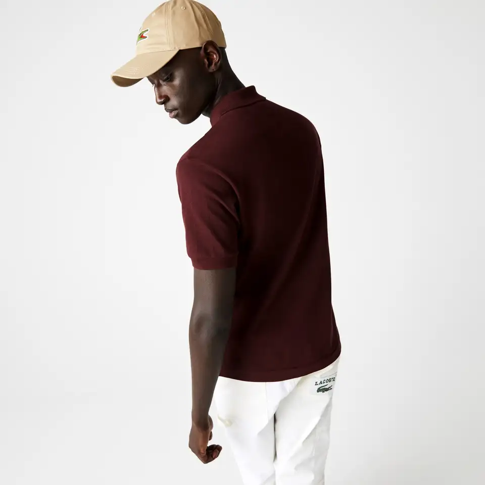 Мужское поло lacoste l1212 classic fit, фотография 2