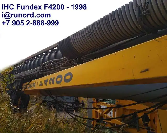 IHC Fundex F4200 буровая установка бу, фотография 3