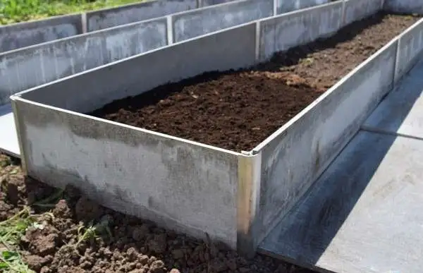 грядки из плоского шифера 1500х300х8мм, фотография 6