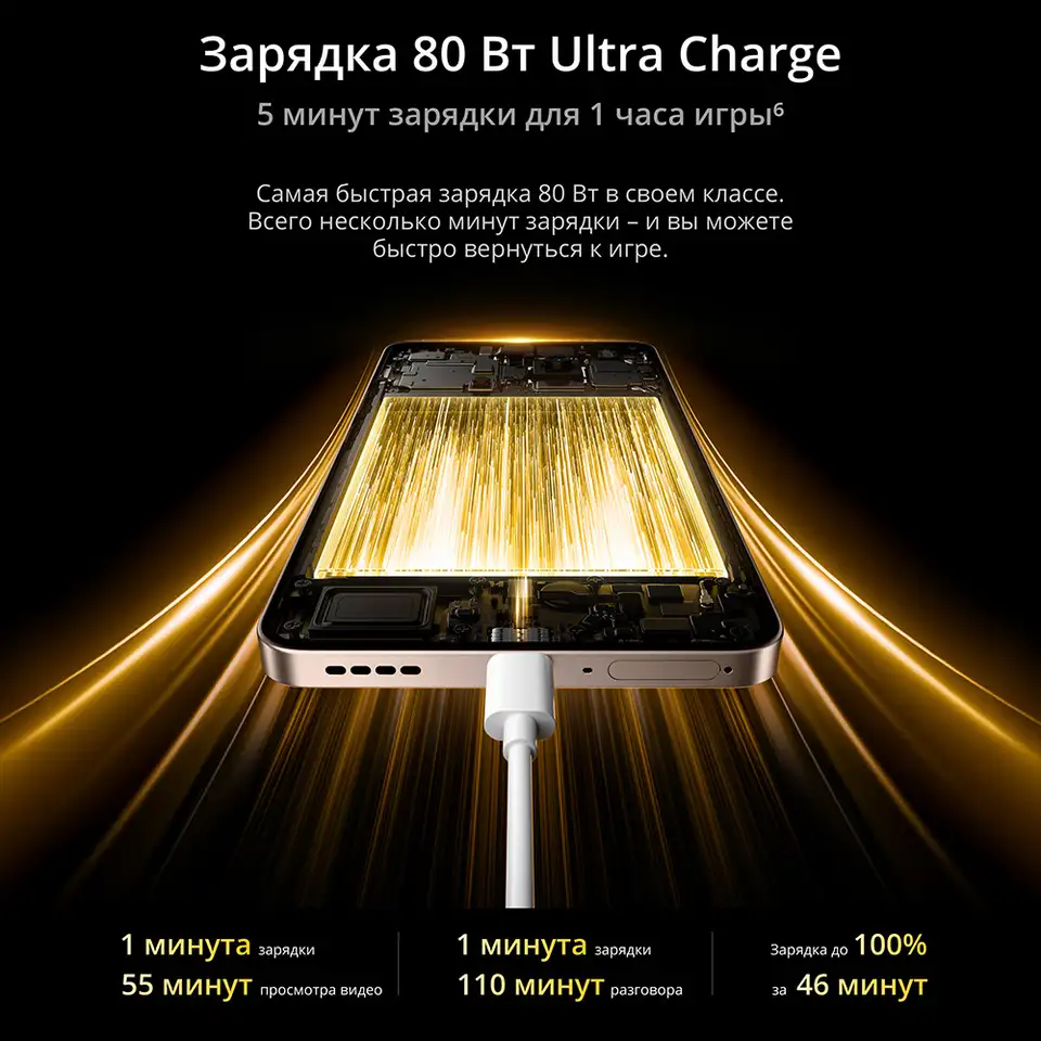 Смартфон realme 13+ 5g 8/256gb purple ru, фотография 5