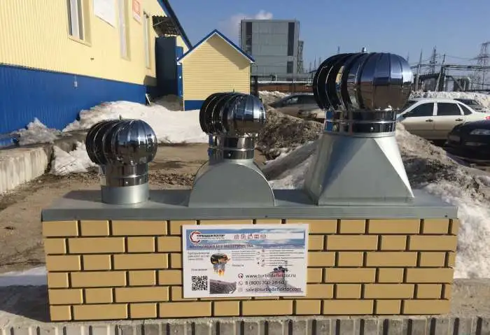Турбодефлектор - вентиляция без электричества, фотография 7