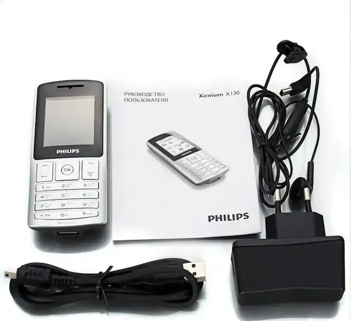 Philips Xenium X130 оригинал,2-сим,комплект., фотография 6