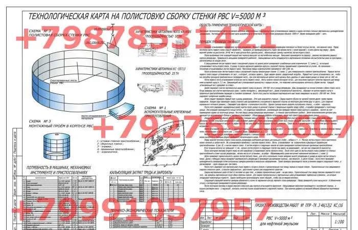 Разработаю ППР, ППРк, ТК согласно СП, СНиП, ТУ, фотография 2
