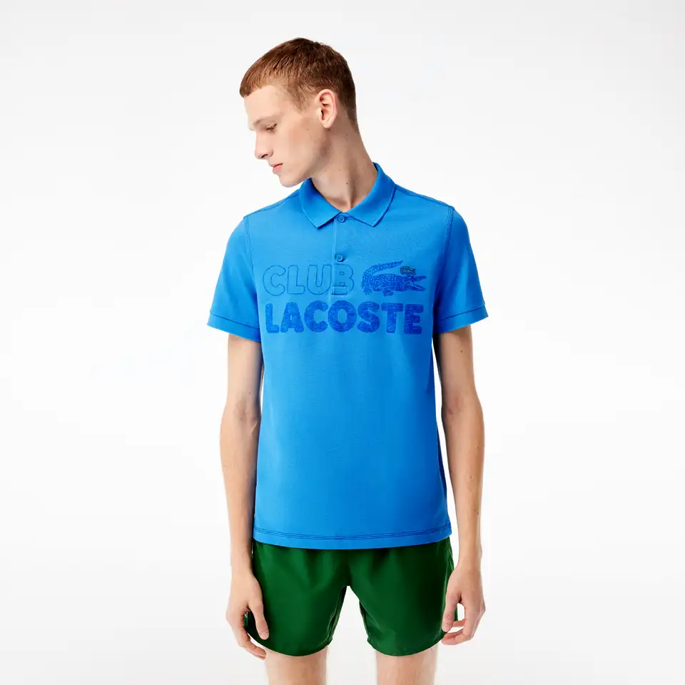 Мужское поло lacoste из органического хлопка, фотография 1