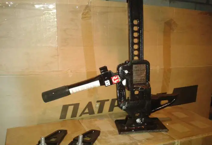 Домкрат реечный на 3 тонны, фотография 1