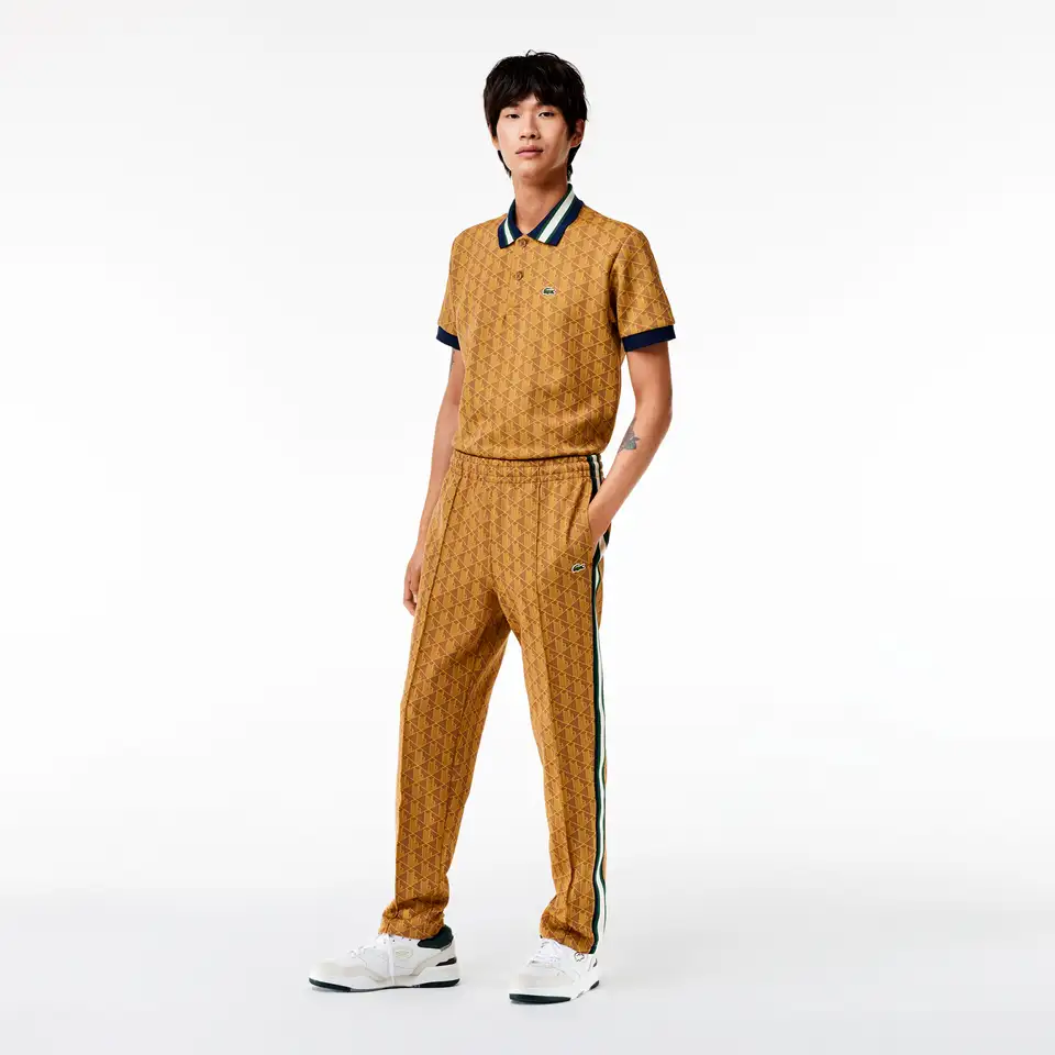 Спортивные брюки lacoste paris regular fit с монограммой, фотография 3