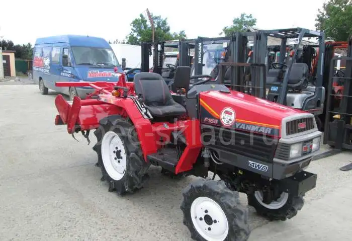 Продается японский мини трактор YANMAR F155D, фотография 1