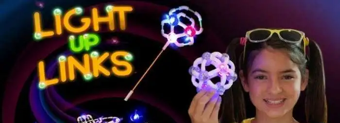 Light Up Links детский светящийся конструктор, фотография 2
