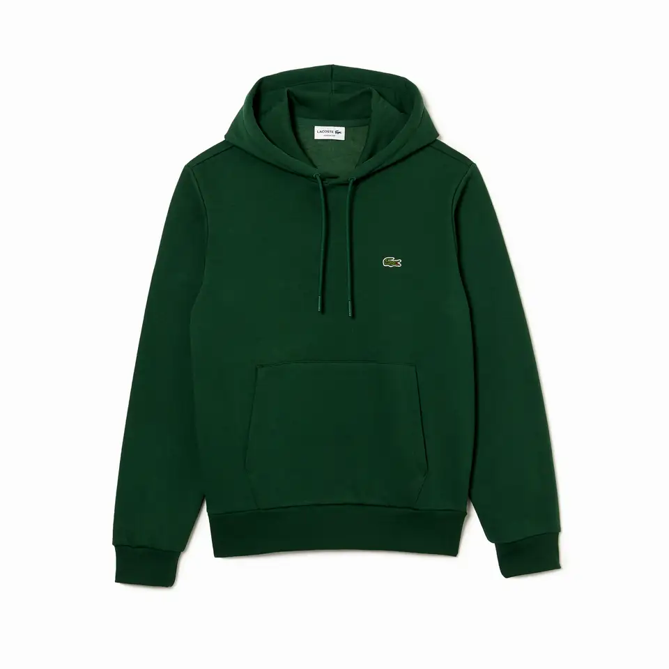 Мужская толстовка lacoste classic fit с флисом, фотография 4