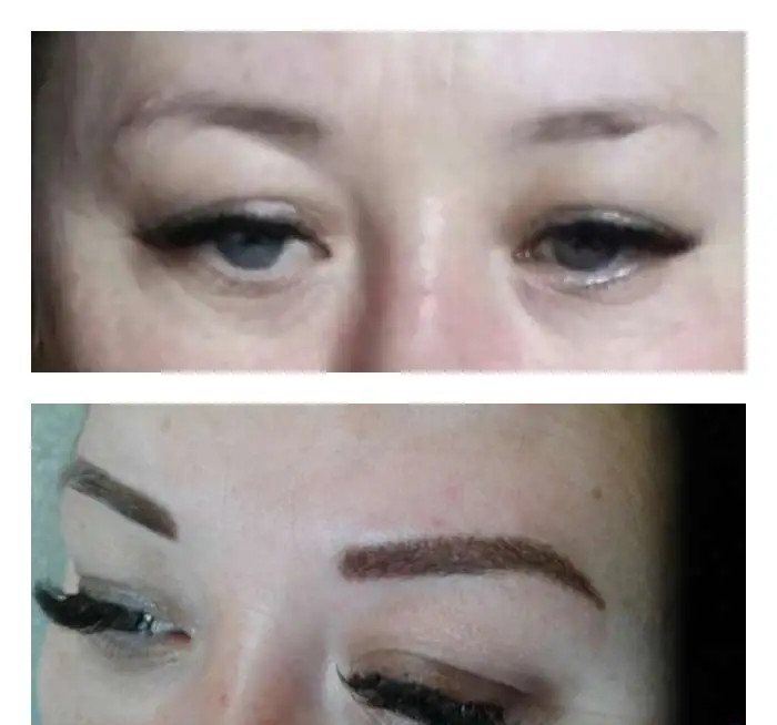Татуаж бровей и губ, фотография 1
