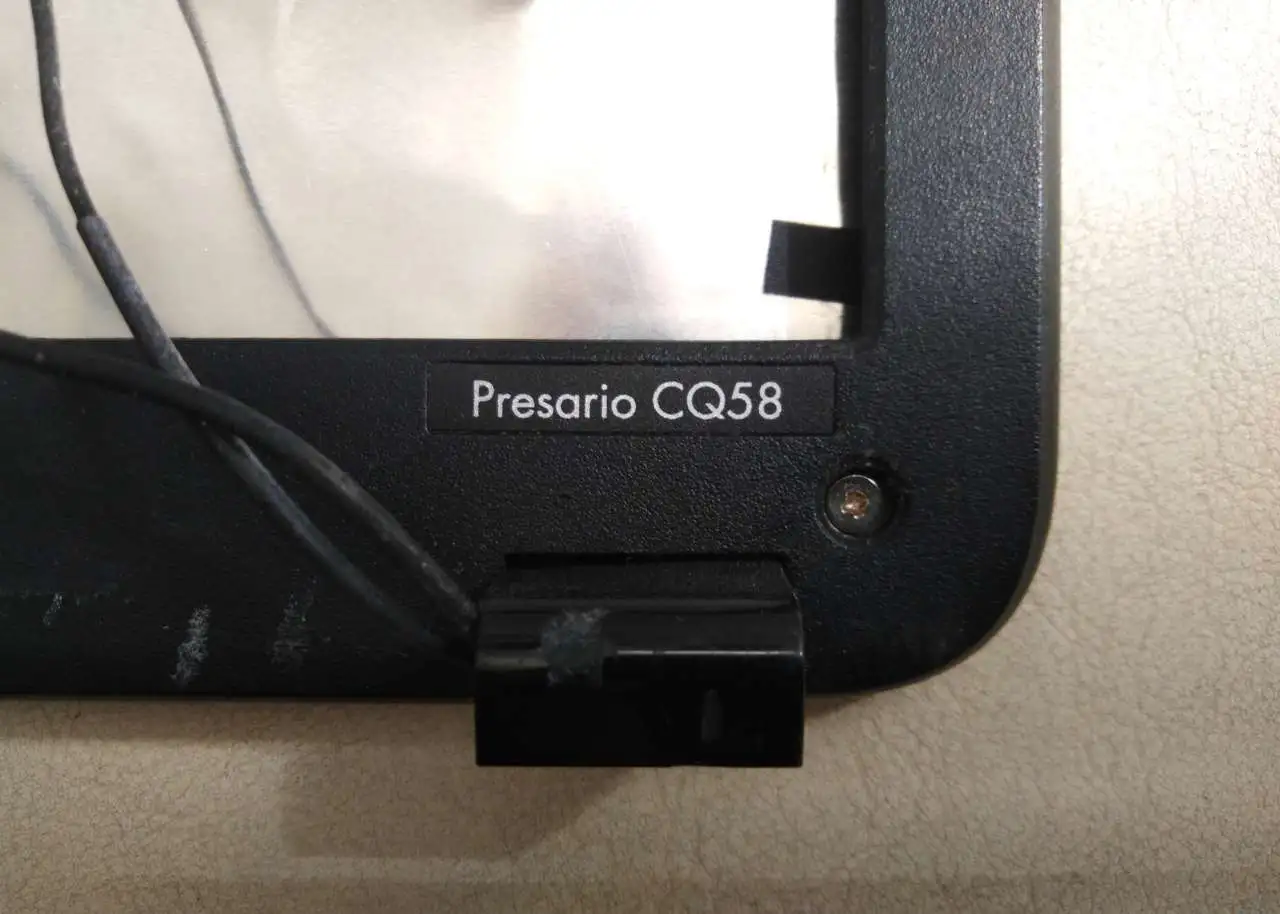 HP compaq presario cq58 крышка и рамка матрицы, фотография 3