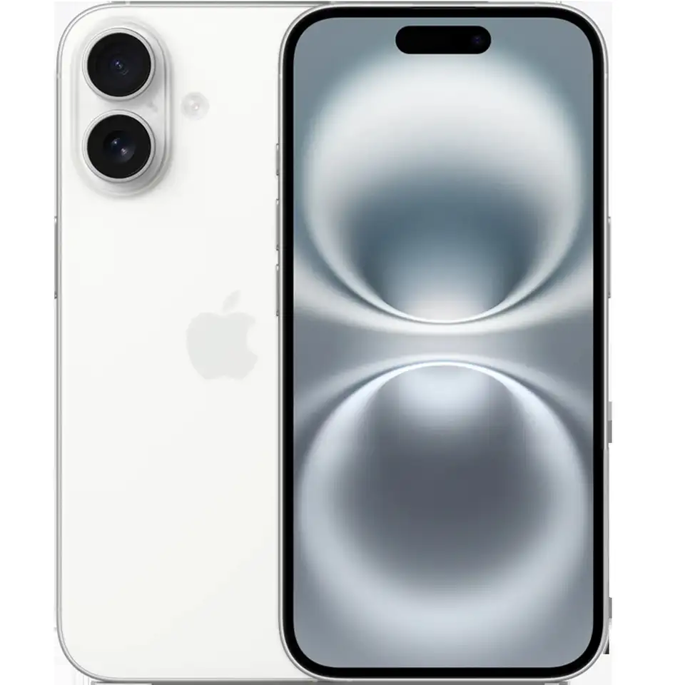 Смартфон apple iphone 16 128gb white eac, фотография 3