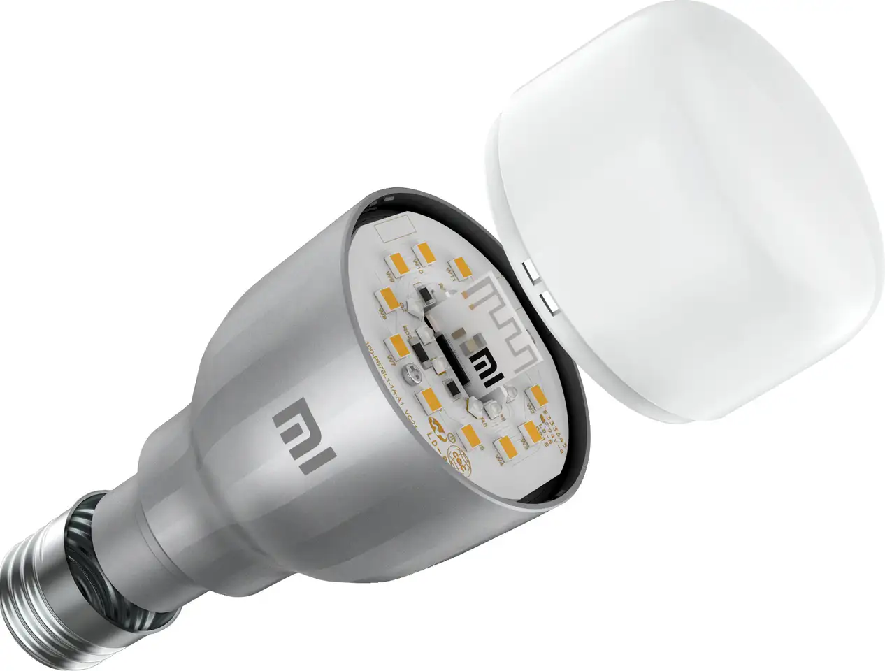 Умная лампа  xiaomi mi led smart bulb gpx4014gl (белая), фотография 4