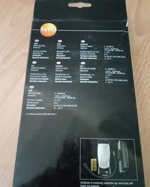 testo 540 - Light meter, фотография 2