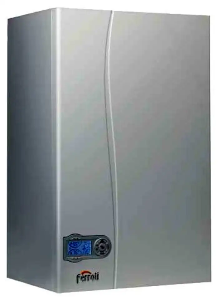 Газовый котел ferroli divatech d c 32 31.3 квт двухконтурный, фотография 1