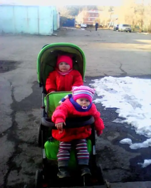 коляска для двойни, фотография 1
