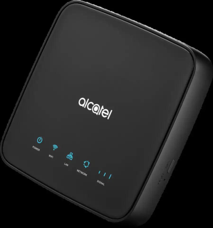 Роутер alcatel linkhub hh40v (черный), фотография 1