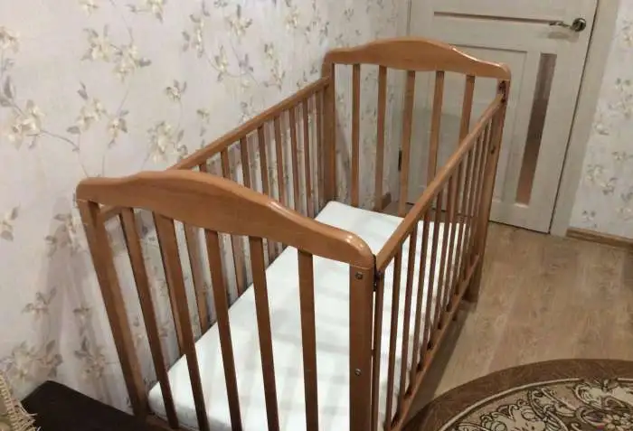 Продам детскую кроватку с матрасом, фотография 2