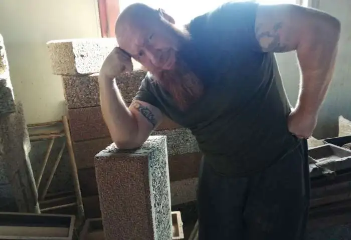 Стеновые арболитовые блоки М25, фотография 1