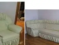 пошив съёмных чехлов на мягкую мебель, фотография 1