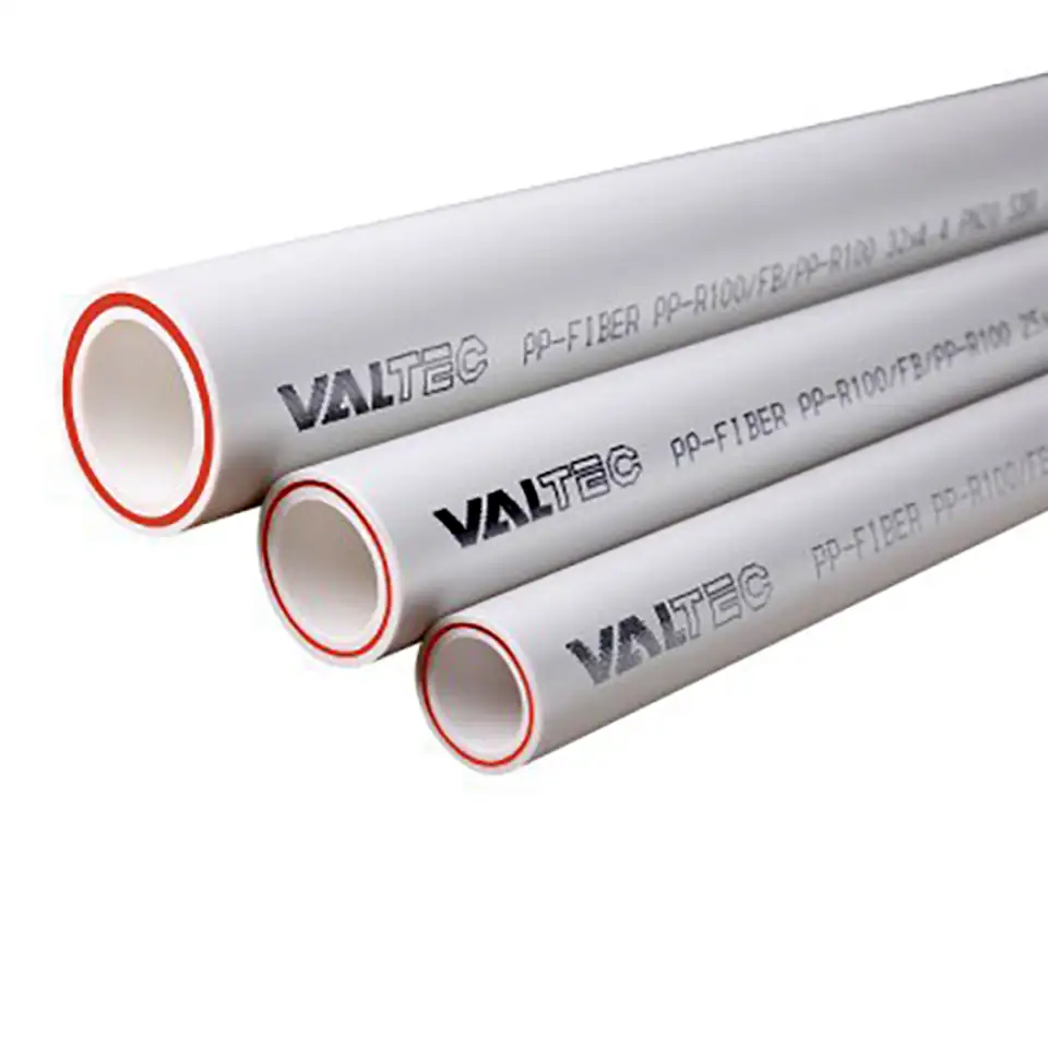 Труба армированная стекловолокном valtec pp-fiber pn20, 25мм, фотография 1