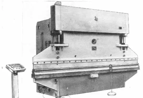 Пресс листогибочный гидравлический ИА1432АП, фотография 1