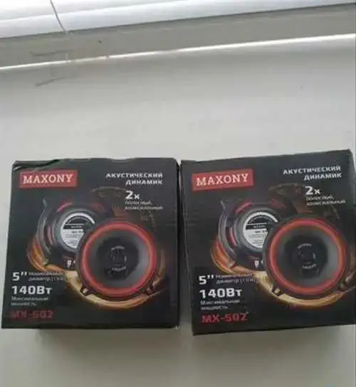 Новая авто-акустика MAXONY MX-502 не использовалась, фотография 3