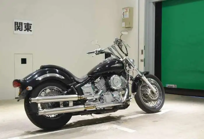 Мотоцикл чеппер Yamaha Dragstar 1100 рама VP13J круизер гв 2003, фотография 4
