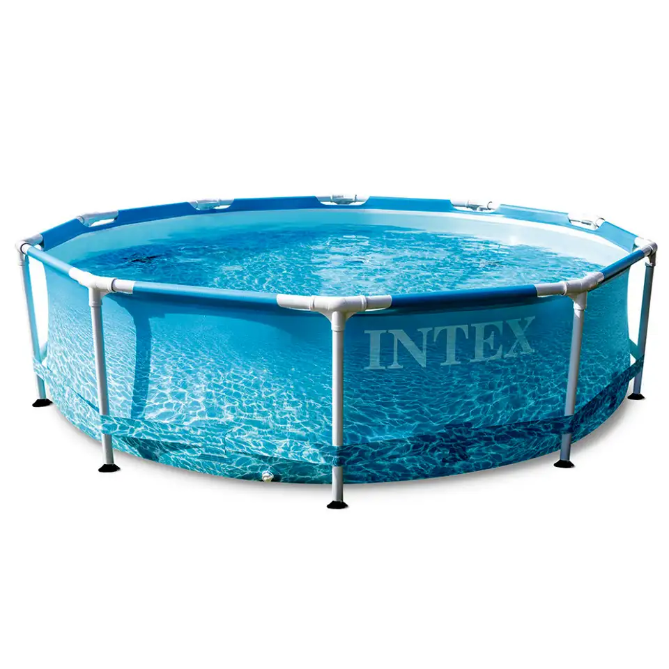 Каркасный бассейн intex 28206 beachside 305х76см, 4485л, фотография 1