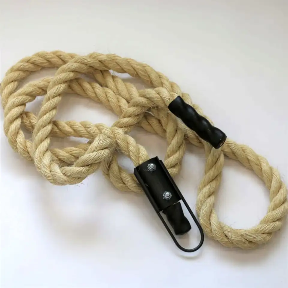 Канат для лазания (сизаль) d40 мм, 6 м profi-fit, фотография 3