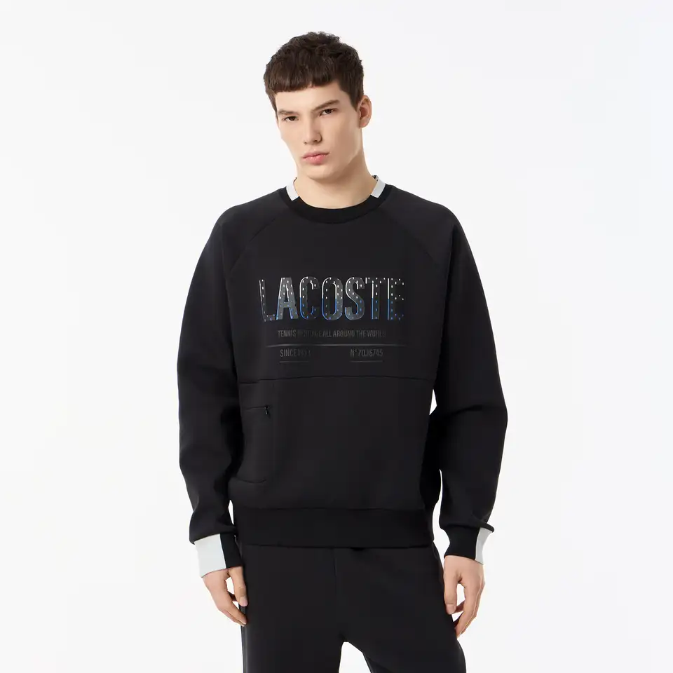 Мужская толстовка lacoste из эластичного хлопка, фотография 1