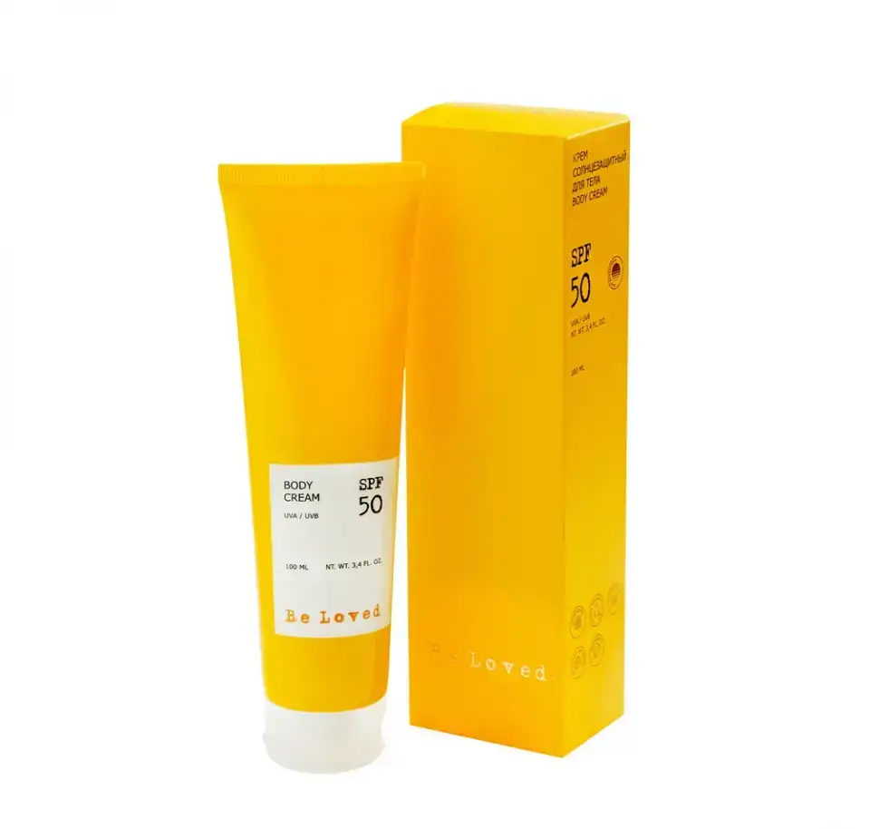 Солнцезащитный крем  для тела SPF 50 Be Loved, 100 мл., фотография 1