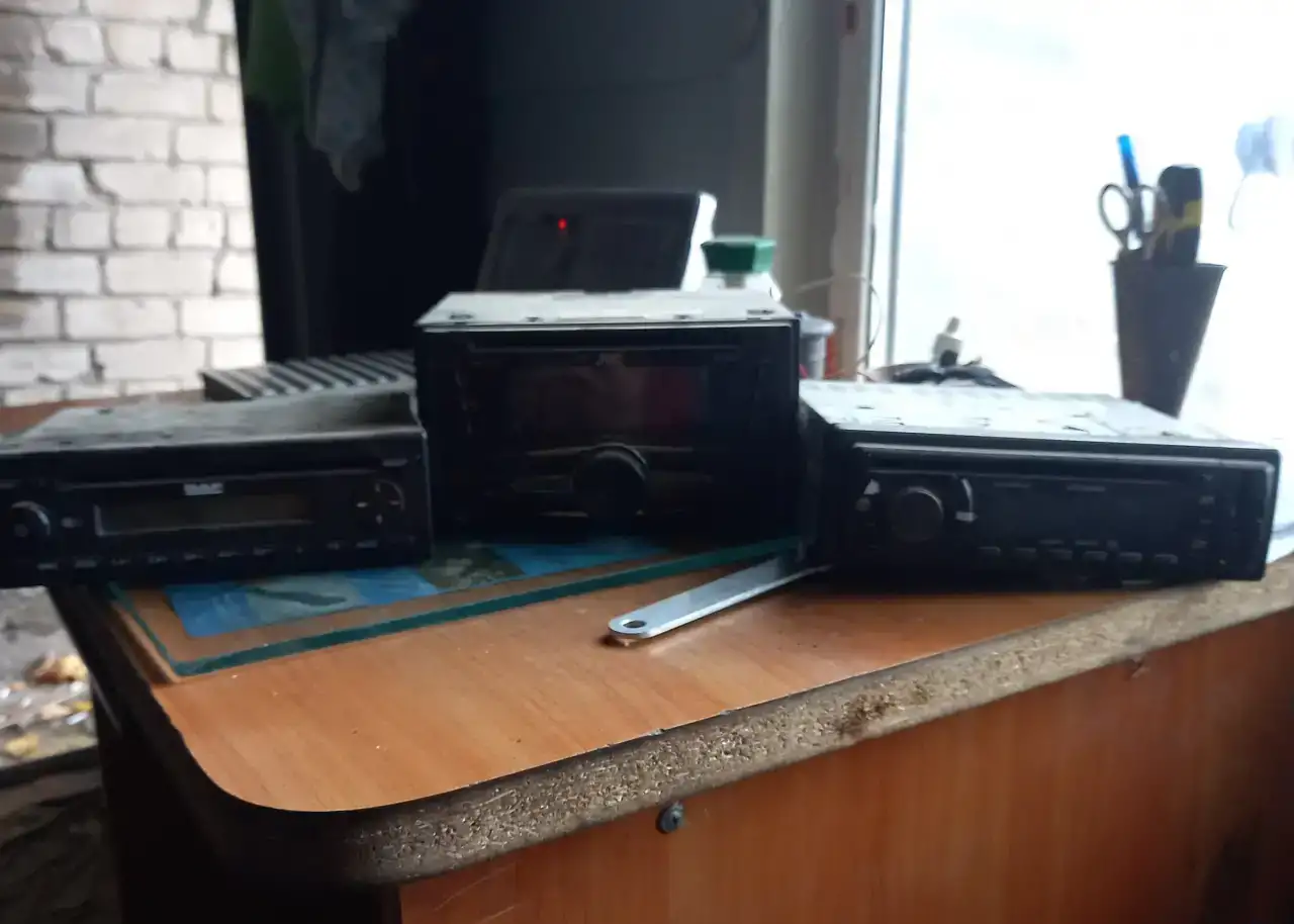 Продам бу автомагнитолы, фотография 1