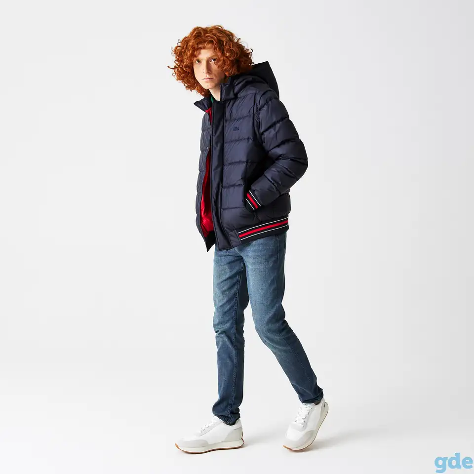 Мужская куртка lacoste с отстёгивающимися рукавами, фотография 5