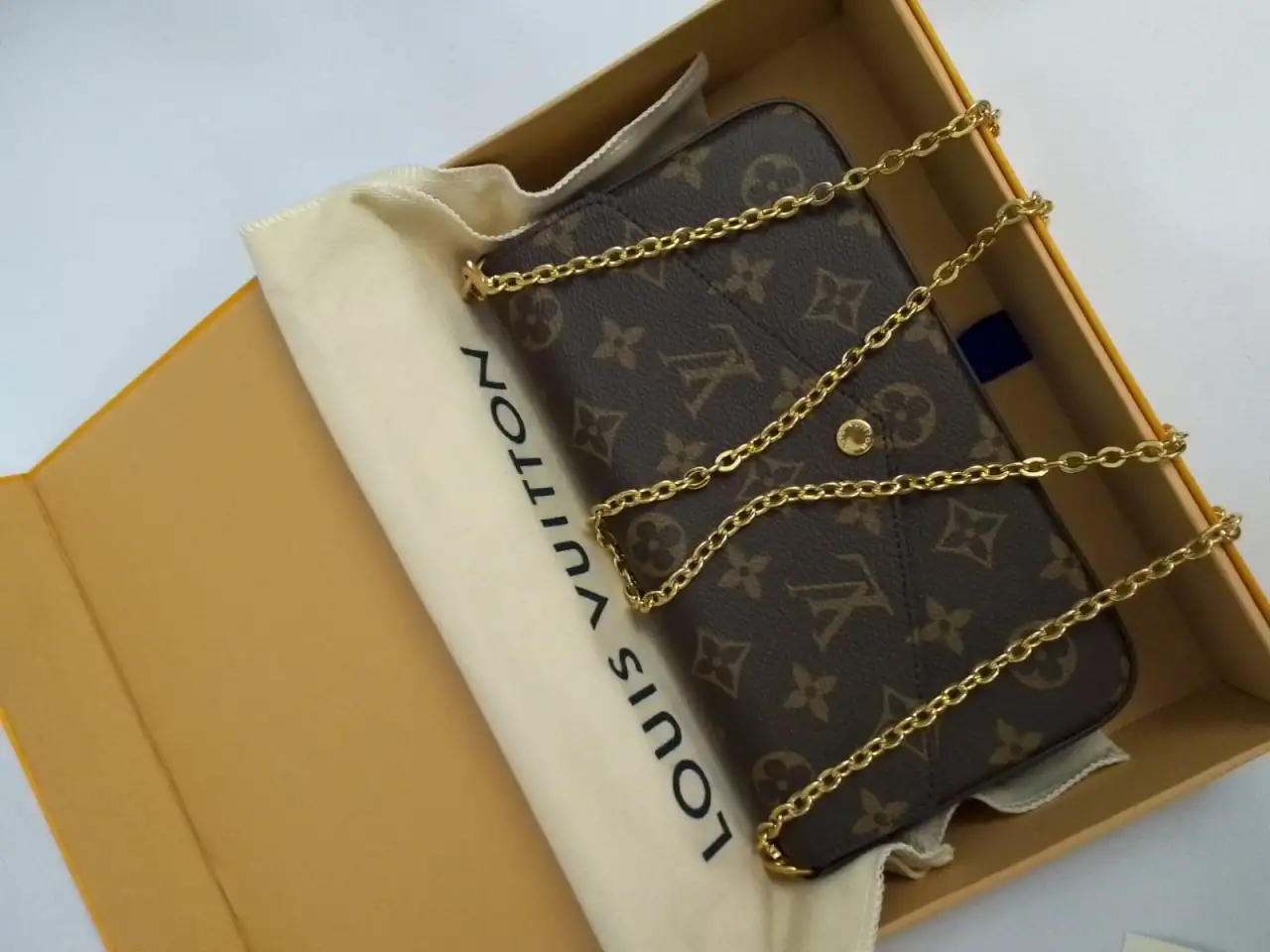 Сумка Louis vuitton Felicie оригинал, фотография 4