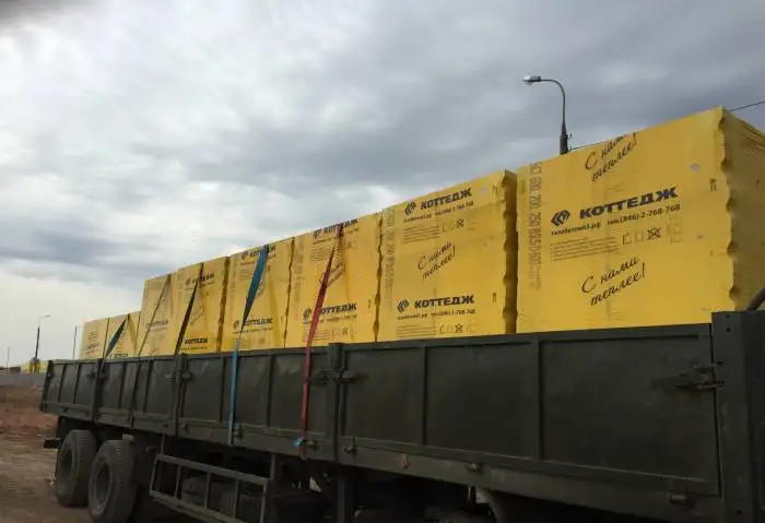 Газобетонные блоки, Коттедж., фотография 2