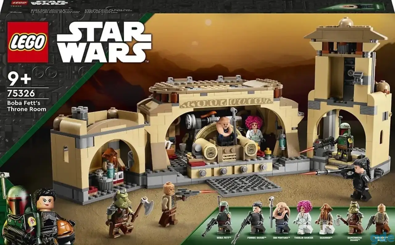 Конструктор lego star wars 75326 тронный зал бобы фетта, фотография 1