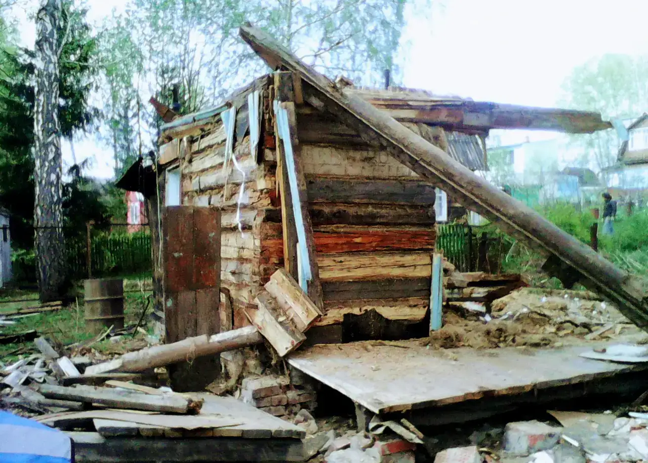 Демонтаж стен, перегородок, демонтаж дачи, теплицы, пристроек, фотография 2