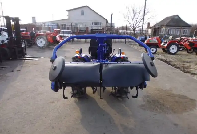 японский мини трактор ISEKI TX1500F, фотография 3