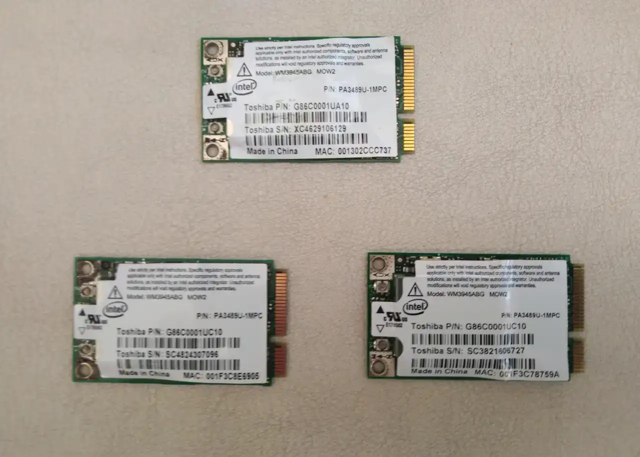 WiFi адаптер Intel Toshiba, фотография 1