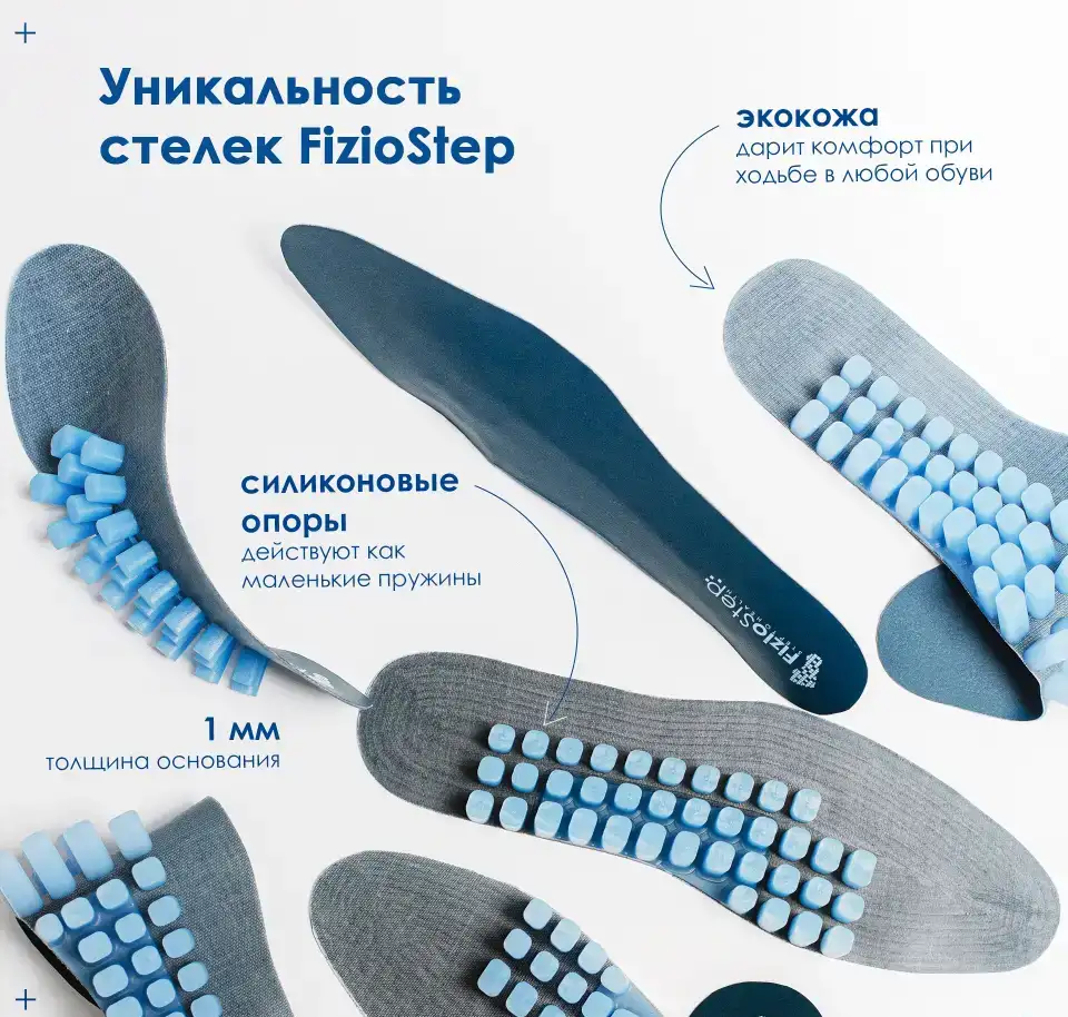 Индивидуальные ортопедические стельки FizioStep, фотография 9