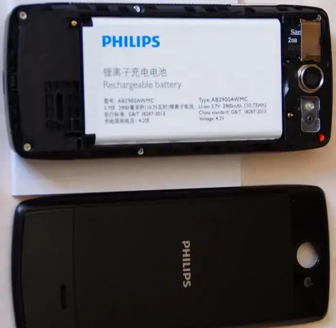 Новый Philips X5500 Black оригинал,2-сим.карты, фотография 9