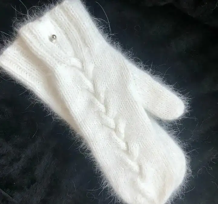 Капоры,шапки,варежки из пуха норки, фотография 3