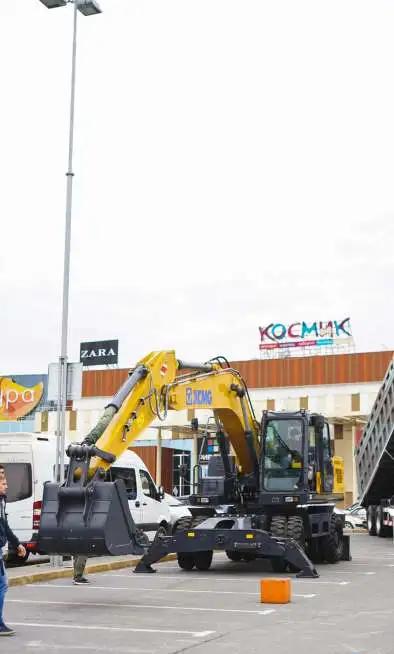 Колесный экскаватор XCMG XE210WB, фотография 8