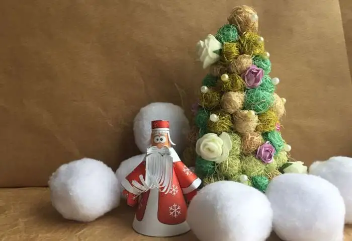 Письмо от Деда Мороза с 3D-оригами, фотография 5