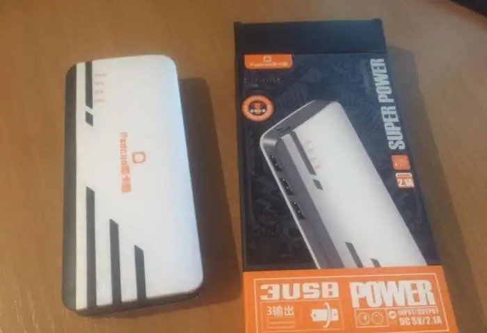Портативный аккумулятор Power Bank‎ 20000 mAh 3USB, фотография 1